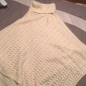 Steve Madden knitted poncho
